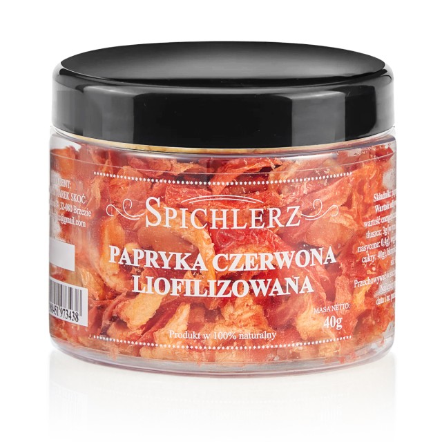 Papryka czerwona liofilizowana 40g