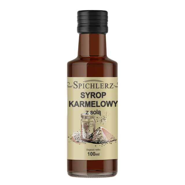 Syrop karmelowy z solą 100 ml