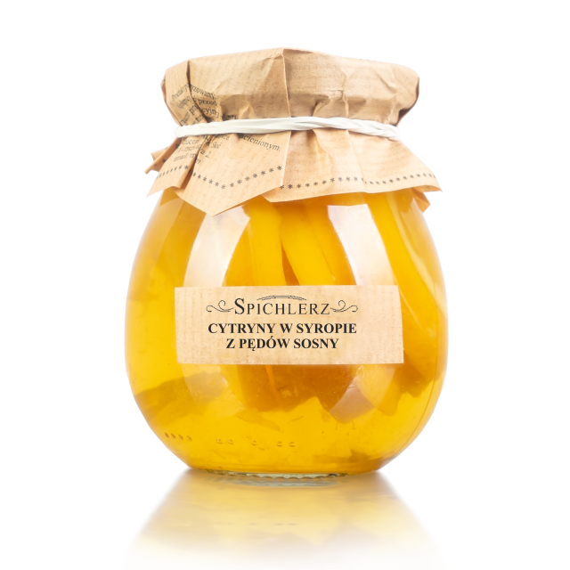 Cytryna w syropie z pędów sosny 260g