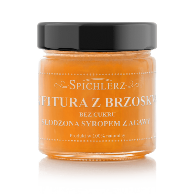 Bez cukru Konfitura z brzoskwini 100g