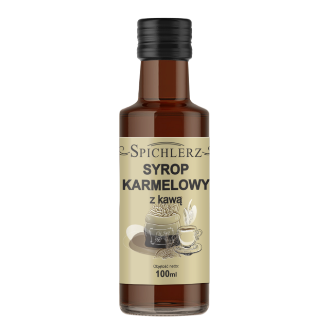 Syrop karmelowy z kawa 100 ml