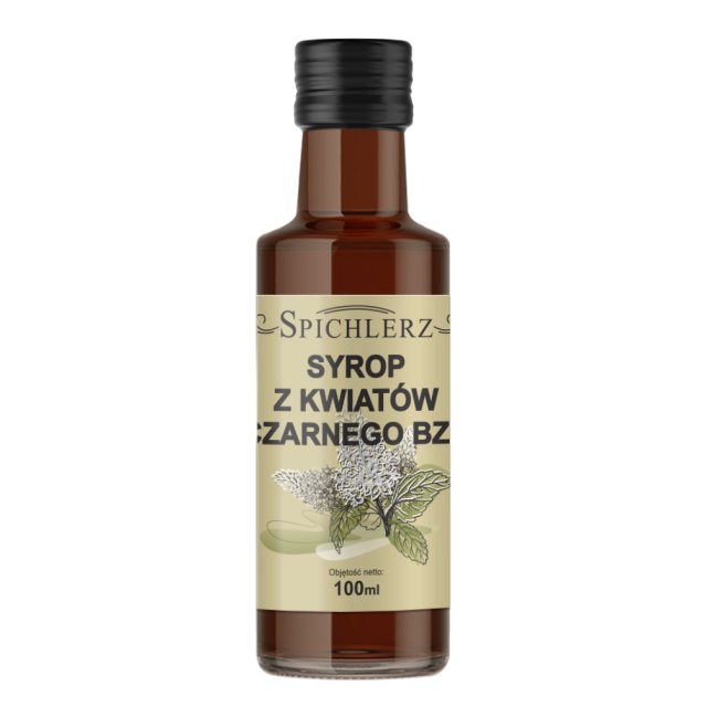 Syrop z kwiatów czarnego bzu 100 ml