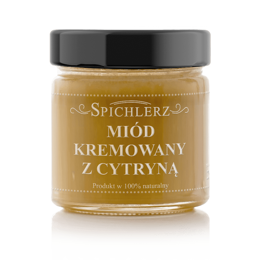 Miód kremowany z cytryną 250g