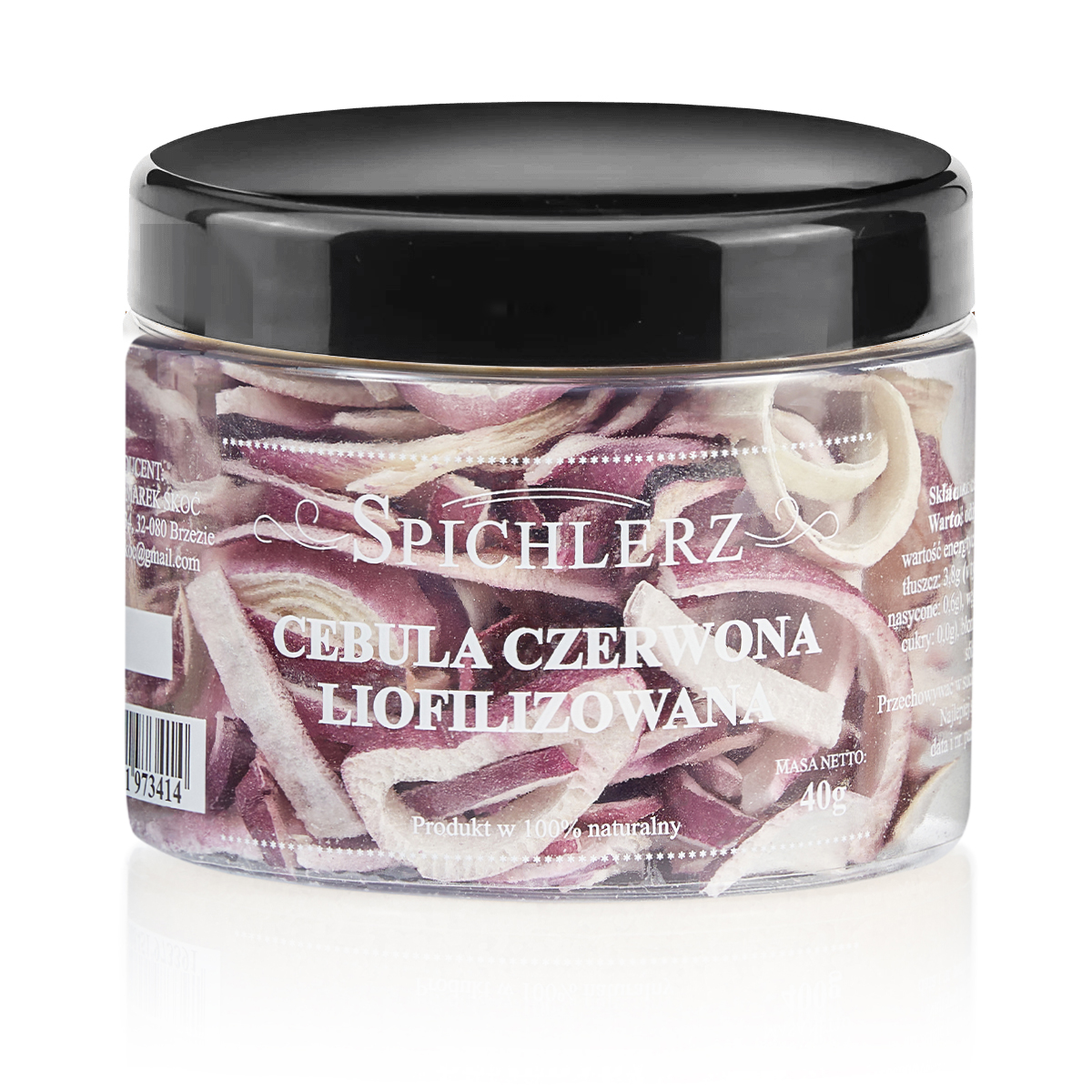 Cebula czerwona liofilizowana 40g