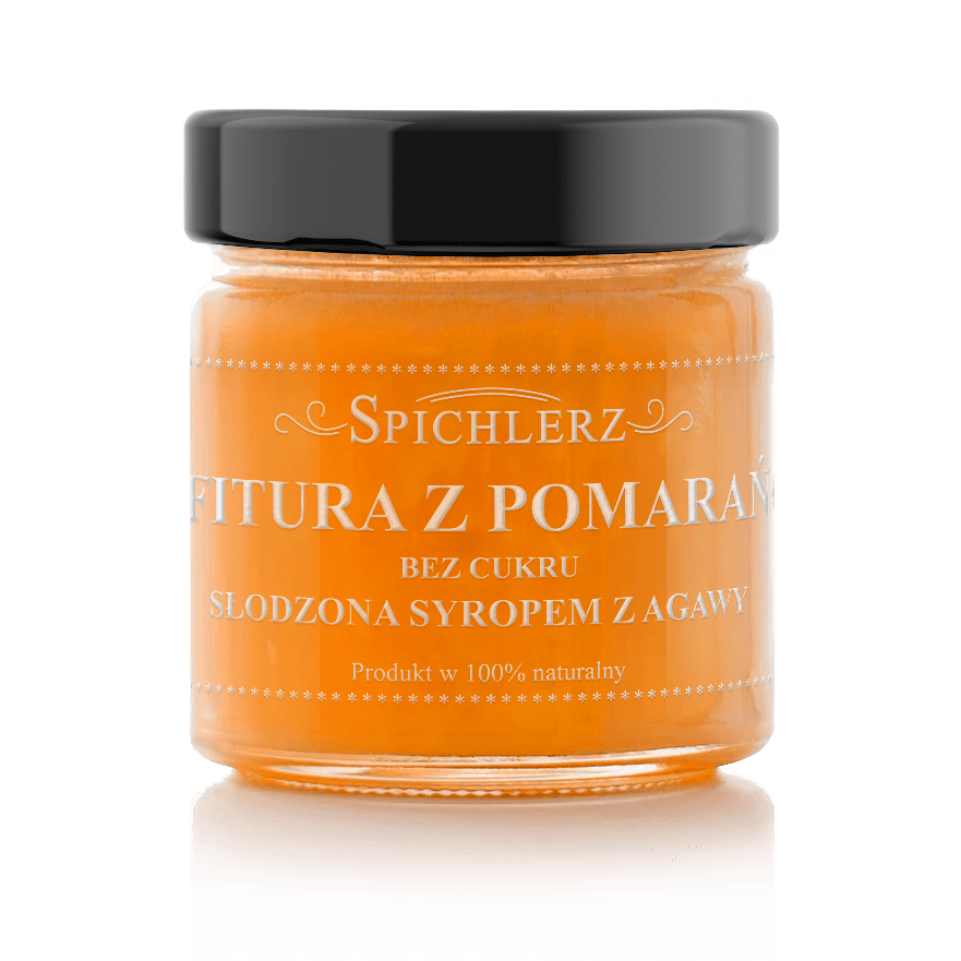 Bez cukru Konfitura z pomarańczy 100g